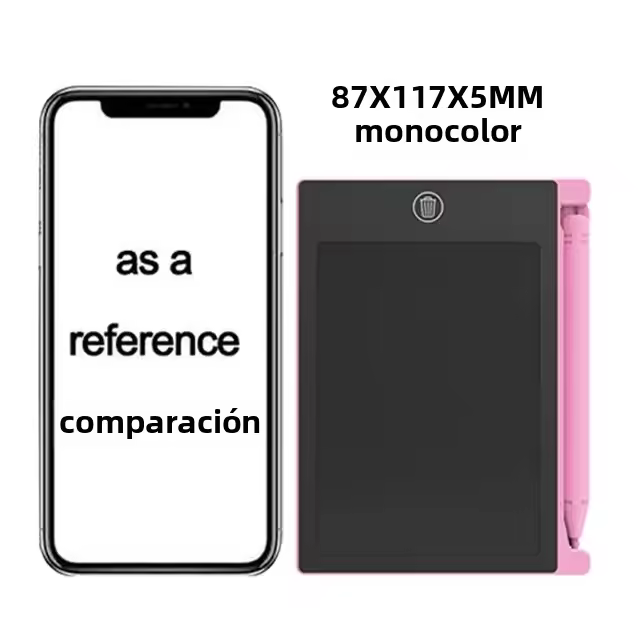 Tableta De Escritura LCD Para Niños 4.4/8.5 Pulgadas Tablero De Dibujo Graffiti Borrable Juguete De Esbozo Regalo Para Niños De 3 a 12 Años - 1