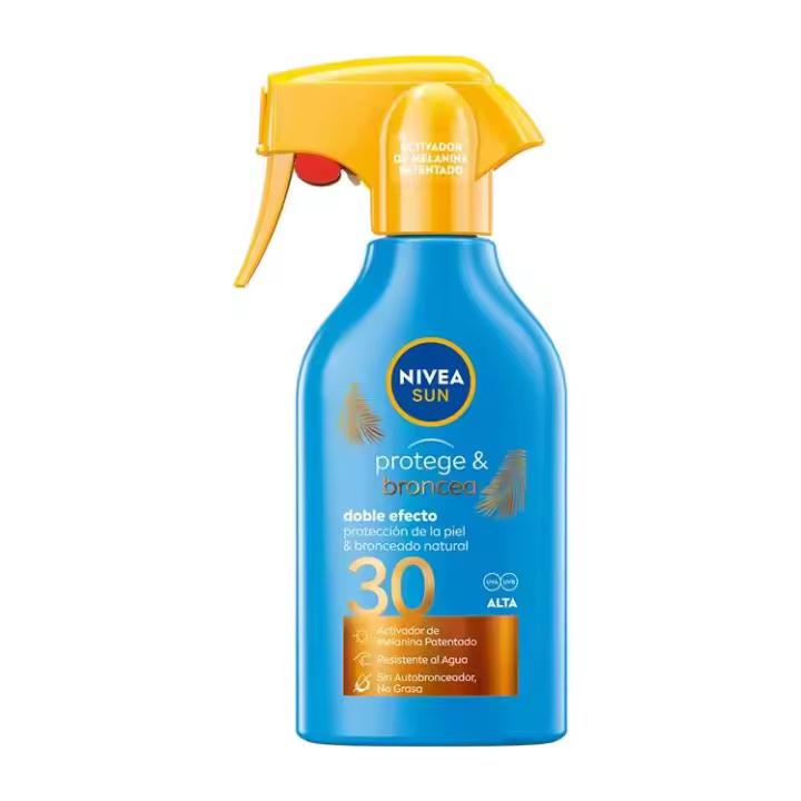 NIVEA Protege & Broncea Activador Del Bronceado Spf 30  270ML Spray de protección solar【ROUA】 - 1