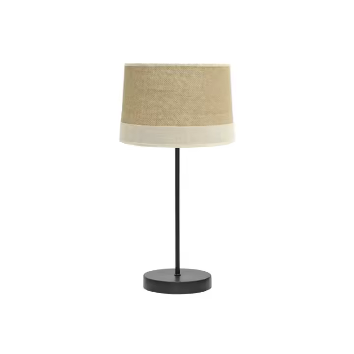 Fabrilamp - Sobremesa Tietar 1xe14 Saco/beis  44x22x22 Cm - 1