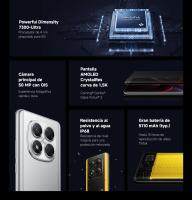 Xiaomi Poco X7 5G 8GB RAM 256GB. AMOLED Curved 6.67” 120Hz 1.5K. 50MP IOS. 5110mAh. IP68. NFC. e-SIM. Movil Versión Global - details 2