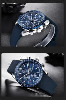 Reloj De Pulsera Deportivo Para Hombre BENYAR 2024 Estilo Casual Lujo Acero Inoxidable Resistente Al Agua Y Al Choque Movimiento Cuarzo - details 20