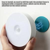 Lámpara Nocturna LED Con Sensor De Movimiento Recargable USB Base Magnética Para Cocina Dormitorio Iluminación De Pared Escaleras - details 4