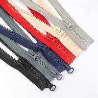 Cremalleras De Resina Para Ropa Y Bolsos Deslizadores Doble Cara Para Chaquetas Abrigos Y Mochilas Accesorios De Costura Unisex - details 0