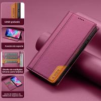 Funda De Cuero Magnética Para Samsung Galaxy A56 A36 A26 A16 A17 A06 A55 A35 A25 A54 A34 A15 5G A14 A07 A06 A71 A53 Con Tarjetero - details 3