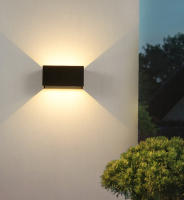 Lámpara De Pared LED Impermeable Moderna Y Minimalista Para Exterior Hotel Corredor Y Escalera Luz De Noche Para Dormitorio Y Sala De Estar Material De Aluminio - details 4