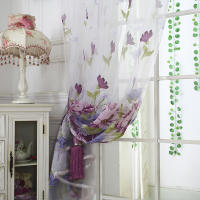 Cortinas De Flor Putrefacta Paéonia Para Ventanas Alta Sombreadura Decoración De Habitaciones Dormitorios Salones Malla 100% Poliéster - details 5