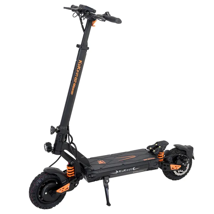 KUKIRIN G2 Master Patinete Scooer Eléctrico Plegable, motor de 2*1000W, batería de 52V 20.8Ah, autonomía máxima de 70 km, velocidad máxima de 60 km/h, sistema de amortiguadores hidráulicos, frenos de disco dobles, Ideal para actividades al aire libre - 1