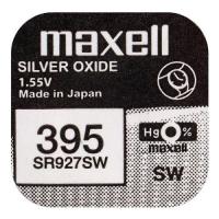 Banner - Pila maxell de boton oxido plata 395 SR927SW