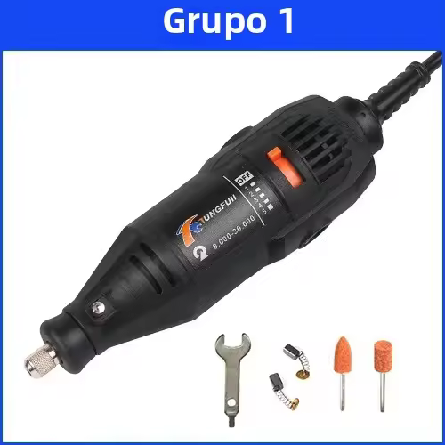 Mini Taladro Eléctrico 220V Máquina De Grabado Con Accesorios Para Herramientas Rotativas Similar a Dremel Para DIY En El Hogar - 1