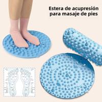 Manta De Masaje Para Los Pies Con Placas De Presión Acupuntura Yoga Para Relajación Y Terapia De Piedras Herramienta De Masaje Para Los Dedos Matriz De Meridianos - details 0