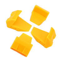 4pcs Protector De Mandíbula De Neumáticos En Plástico Amarillo Para Proteger La Rueda Del Guardabarros Al Cambiar Los Neumáticos Herramientas De Reparación De Neumáticos - details 6