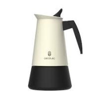 Cecotec 100 Piccolina 400 Beige Cafetera italiana fabricada en acero inoxidable de alta calidad ideal para 4 tazas de café. capacidad de 200ml. - details 2