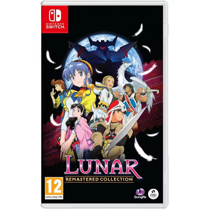 Lunar Remastered Collection Switch Importación Japonesa en Inglés - Juego Lunar Remastered Collection (LUNAR: Silver Star Story Complete y LUNAR 2: Eternal Blue Complete) para Nintendo Switch - Juego físico, nuevo, original, precintado - 1