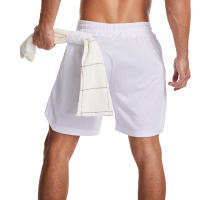 GITF Shorts De Entrenamiento Para Hombres 2-en-1 Running 7 Pulgadas Secado Rápido Gimnasio Deporte Fútbol Algodón Sólido Talla Verdadera - details 29