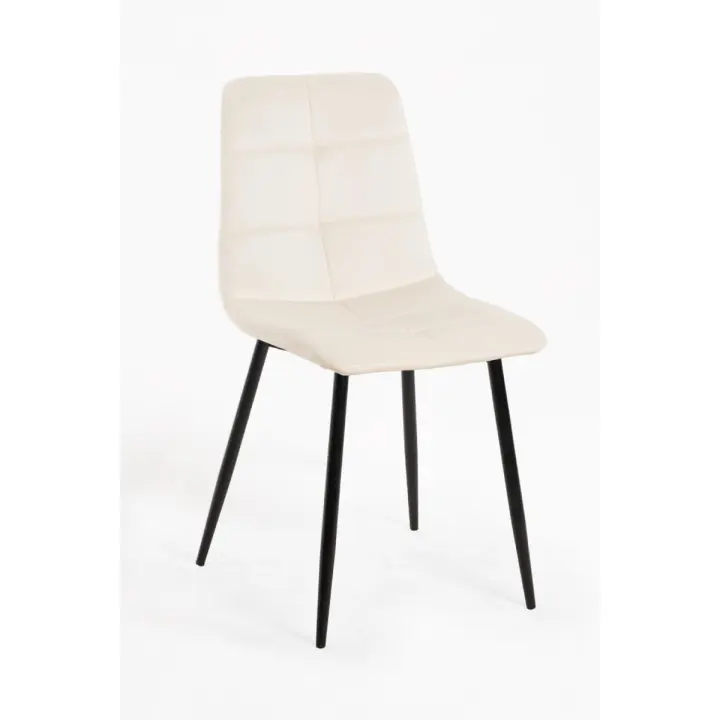 Silla Daris Terciopelo - Beige - 1