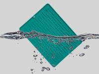 Alfombrilla De Secado De Platos De Silicona 41x15cm Grande Para Encimera Alfombrilla De Drenaje Para Platos Y Trivet De Silicona Moderno Y Ecológico - details 12