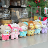 Muñeca De Peluche Sanrio Vinilo Latte Baby Serie Figura De Muñeca Cute My Melody Cinnamoroll Hello Kitty Regalo De Cumpleaños - details 0