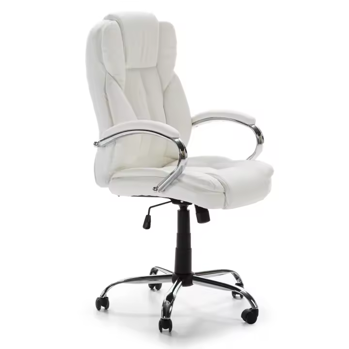 VS Venta-Stock Sillón de Oficina Nixon Tapizado en Piel Sintética con Ajuste de Altura y Mecanismo Basculante - 1