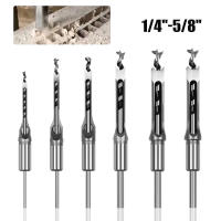 Broca De Agujero Cuadrado De Acero HSS Para Carpintería Herramienta De Taladro Extensa Chispa Para Trabajos De Madera 6-25mm - details 0