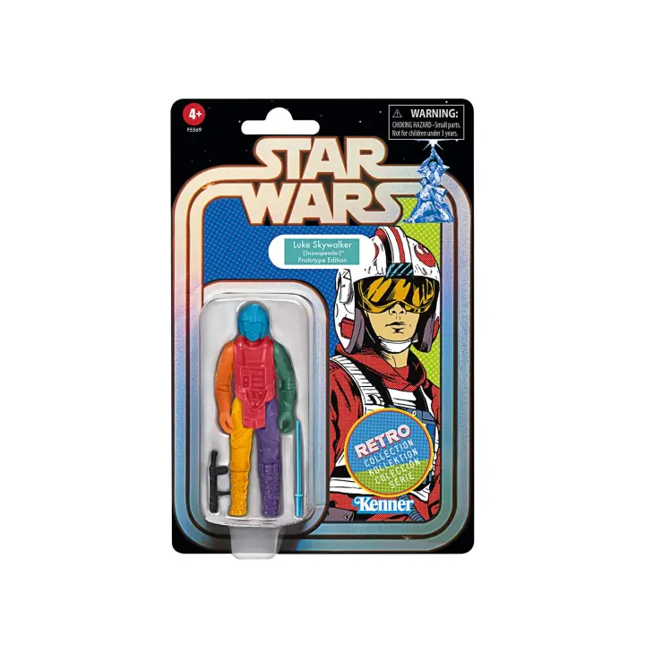 Hasbro STAR WARS FIGURA LUKE SKYWALKER SNOWSPEEDER PROTOTYPE EDITION KENNER RETRO - 1