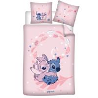 Funda Nórdica Reversible Lilo y Stitch con Angel para Cama de 90 o 105cm Policotton, Medida 140x200 cm, más 1 Funda Cojín 65x65cm - details 0