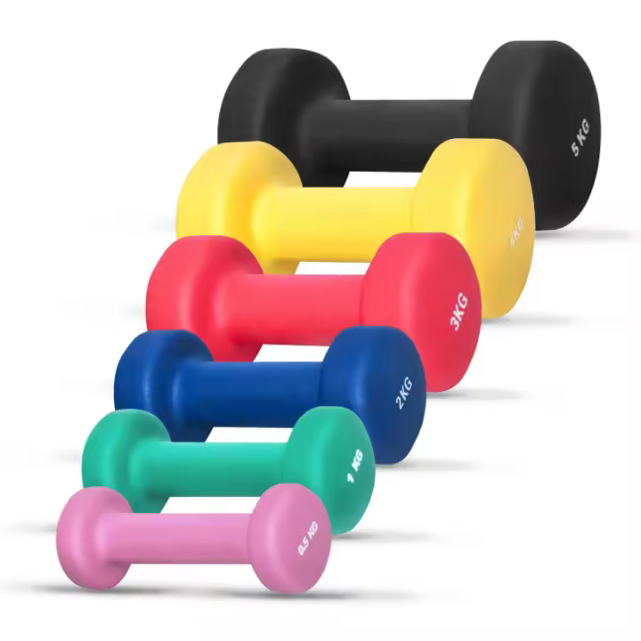 Gorilla Sports Juego de Pesas de mano para fitness, aeróbic, gimnasia - 1