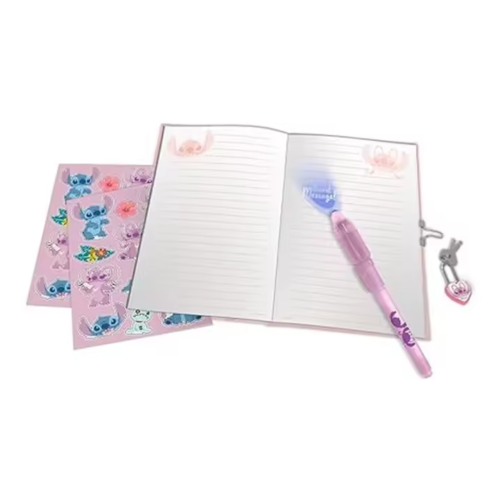 Kids Licensing - Diario Con Bolígrafo Mágico Stitch ST00084 - 1
