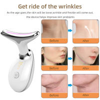 Instrumento De Masaje De Belleza Eléctrico Para El Rostro Y Cuello Lifting Y Firmeza Portátil Recargable Con USB Cable - details 6