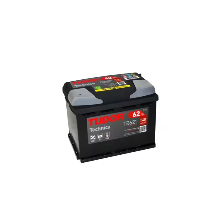 Batería de coche Tudor Technica TB621 12V 62Ah 540A (EN) - 1