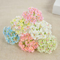 8 Piezas Mini Flores De Papel Rosas Bouquet Artificial Para Decoración De Boda Scrapbooking DIY Flores Económicas 3/12 Bouquet - details 8