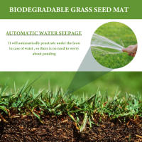 Mata De Semillas De Grama Biodegradable Roll Para Prevenir El Viento Y Consolidar La Tierra Adecuado Para Plantas De Verduras Frutas Y Flores - details 2