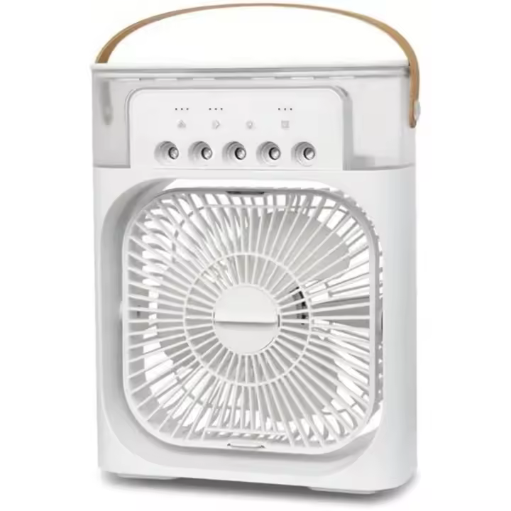 SANDALFON Ventilador Personal de Refrigeración con Mini Humidificador y 5 Pulverizadores - 1