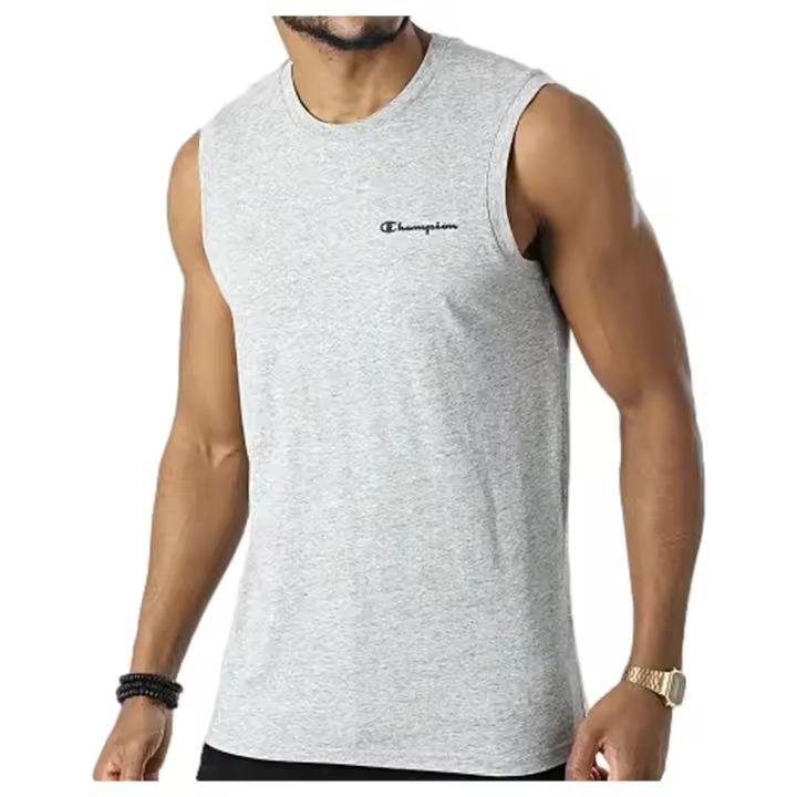 Camiseta marca Champion modelo 217148-Em021 para hombre en color gris - 1