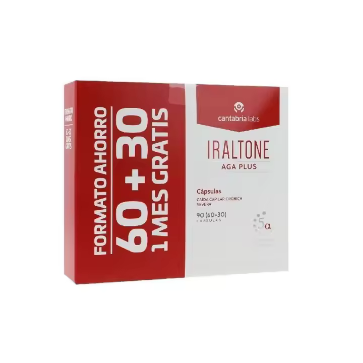 Cantabria Iraltone AGA Plus Cápsulas 60+30 Gratis - 1