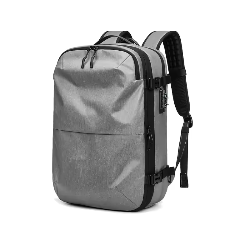 Men Travel Backpack vacuum compression 17 inch Laptop Backpack Business Large Capacity school Backpack Expanded Hiking backpack - 1