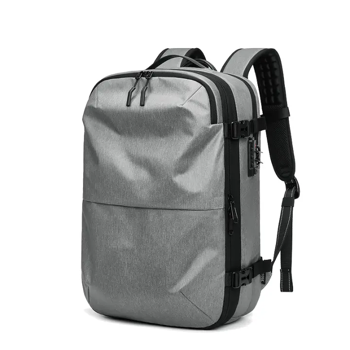 Men Travel Backpack vacuum compression 17 inch Laptop Backpack Business Large Capacity school Backpack Expanded Hiking backpack - 1