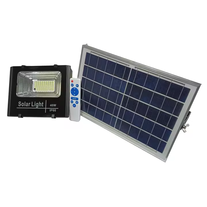 Talox foco solar led c-control remoto 40 w  gy-rsf-002 - 1