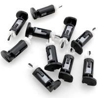 10 clips de montaje de plástico para disipadores de CPU de 4 vías 1155 775, pasador de montaje del disipador de calor de CPU, tornillo de presión, fijación del ventilador del enfriador. - details 2