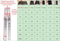 Pantalones De Motociclista Elásticos Y Rectos De Jeans Antideslizantes Nivel 2 Para Todas Las Estaciones Pantalones De Carreras Para Hombres Con Bolsillo Protector Integrado - details 0