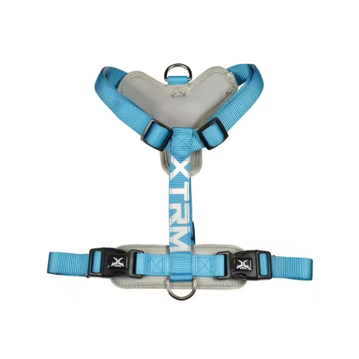 NAYECO - Arnés X-TRM Cronos Neón Flash para Perro (Azul) - 1