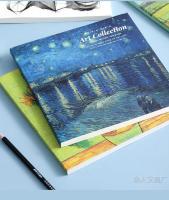 Libro De Dibujo a Pincel Estilo Van Gogh 20K Tamaño De Hoja A4 Papel De Dibujo a Mano Esp�adura De 80 Hojas Para Estudiantes De Arte - details 16