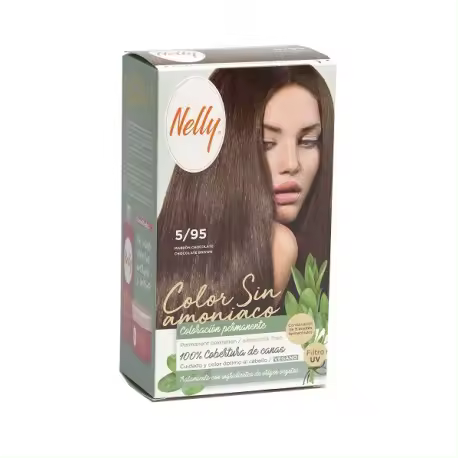 NELLY COLOR SIN AMONIACO 5/95 MARRÓN CHOCOLATE - 1