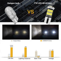 Luz De Interior Para Coche T10 W5W 194 501 LED Canbus Sin Error 26 SMD 4014 Chip Blanco Puro Bombilla Automática Universal 12V - details 4