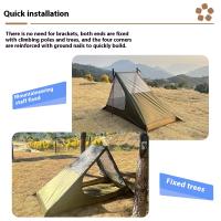 Carpa Lohascamping Para Exteriores Transpirable Y Mosquitera Ligera De 900g Con Malla Para Senderismo En Primavera Y Verano - details 14
