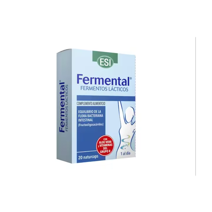 Esi ESI FERMENTAL MAX 20 Cápsulas - Complemento Alimenticio para Mantener la Flora Intestinal y Evitar la Disbacteriosis - 1