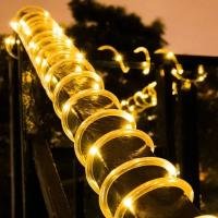 1Pc Luces De Fairy LED Solar Para Exterior Impermeable Cadena De Luces Para Jardín Camino Árbol De Navidad Fiesta Patio Decoración - details 3
