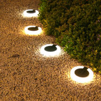 4PCS Luces Solares Para Exteriores Impermeables Iluminación Atmosférica Lámparas Enterradas De Jardín Iluminación De Pared Para Decoración De Jardín Y Camping - details 8