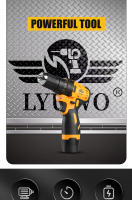 LYUWO12V Taladro Eléctrico Sin Cable De Alta Torque Con Motor Brushless Mini Taladro De Impacto Portátil Cargable Herramienta Eléctrica Para Tornillos - details 3