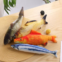 Juguete De Gato Simulación Pescado En Forma 3D Suave De Peluche Con Nepeta Juguetes Interactivos Para Gatos Divertidos Suministros Para Mascotas - details 6