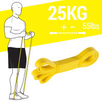 Banda elástica de resistencia para fitness, crossfit, entrenamiento para hombres y mujeres, verde, 25 kg Banda elástica 25 Kg cross-training musculación - training band Corength - KMT Style - details 0